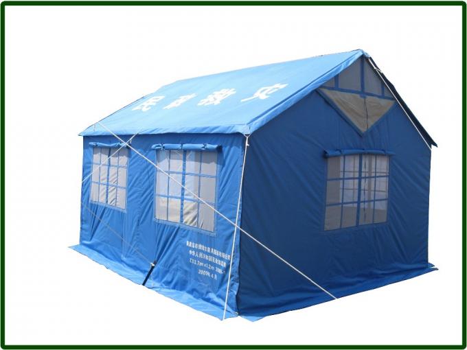 Namiot dla uchodźców z tkaniny poliestrowej na płótnie