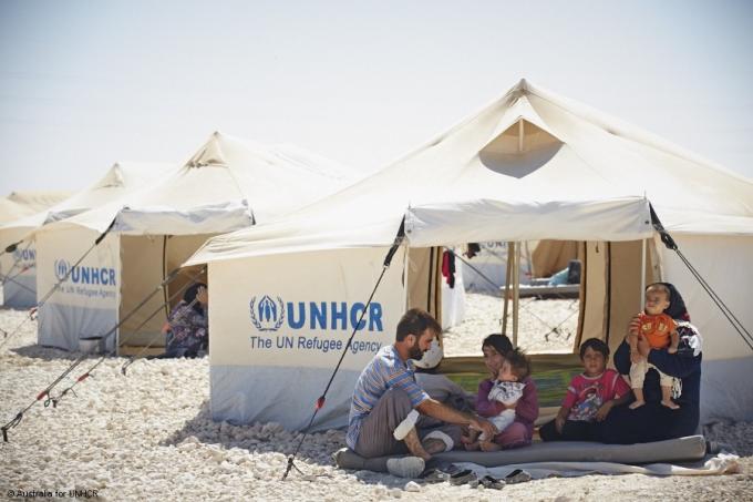 12M2 Niebieski namiot na wypadek katastrofu Namiest ONZ dla uchodźców