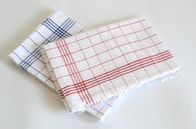 2 Colors Kitchen Tea Towels / Grid Kitchen Towel With 100% Cotton Fabric